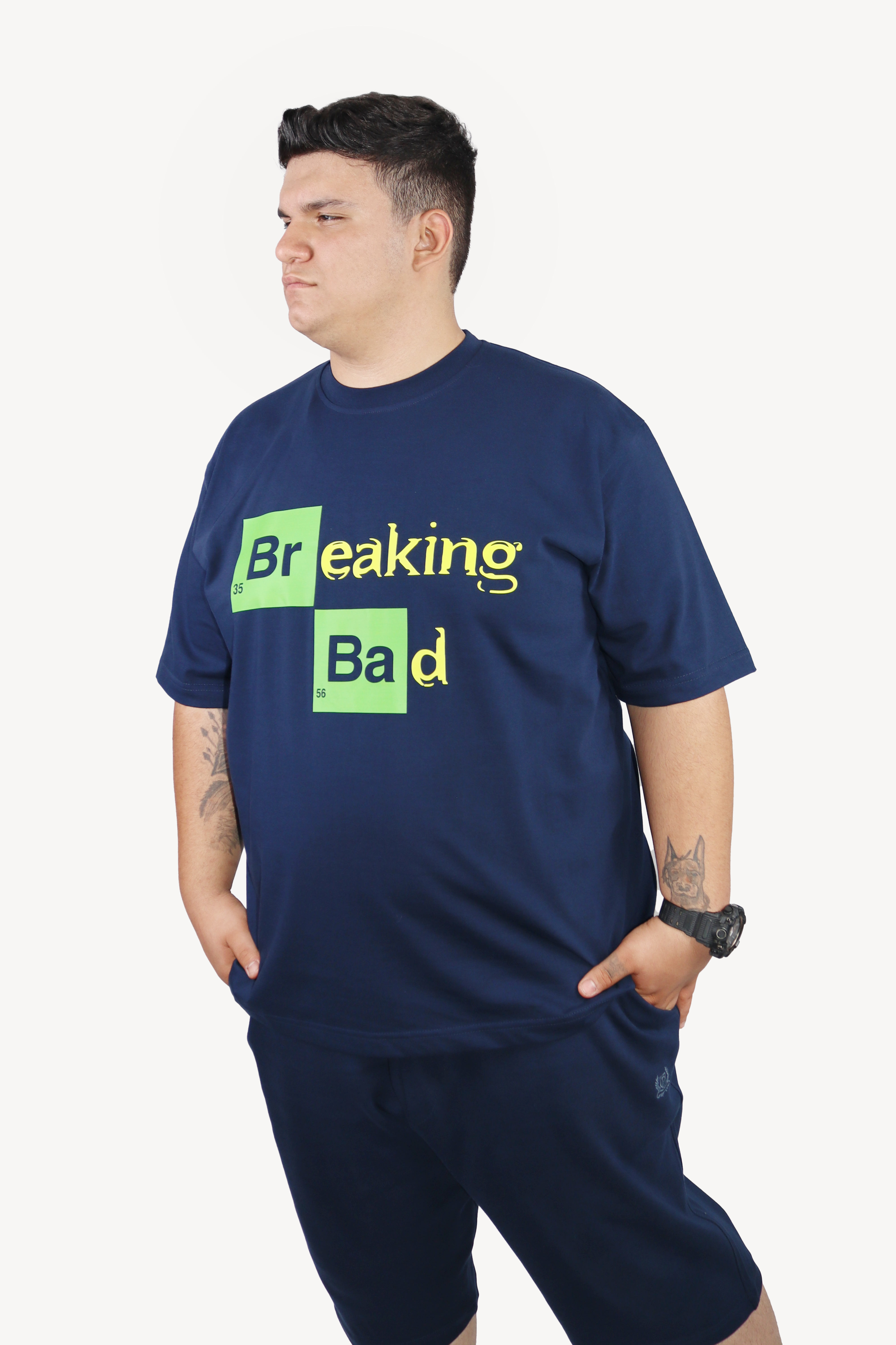 تیشرت سایز بزرگ طرح Breaking Bad
