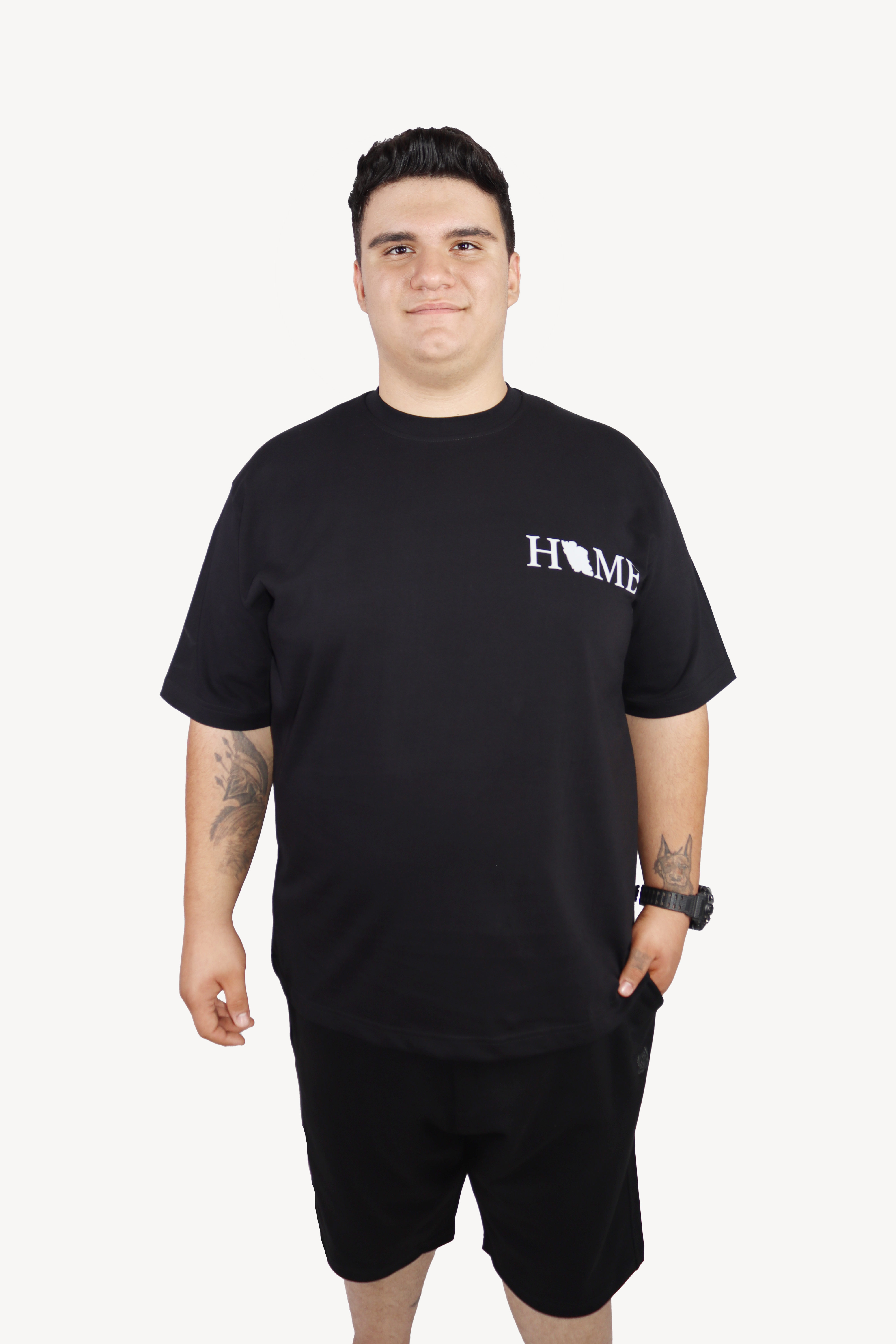 تیشرت سایز بزرگ طرح Home