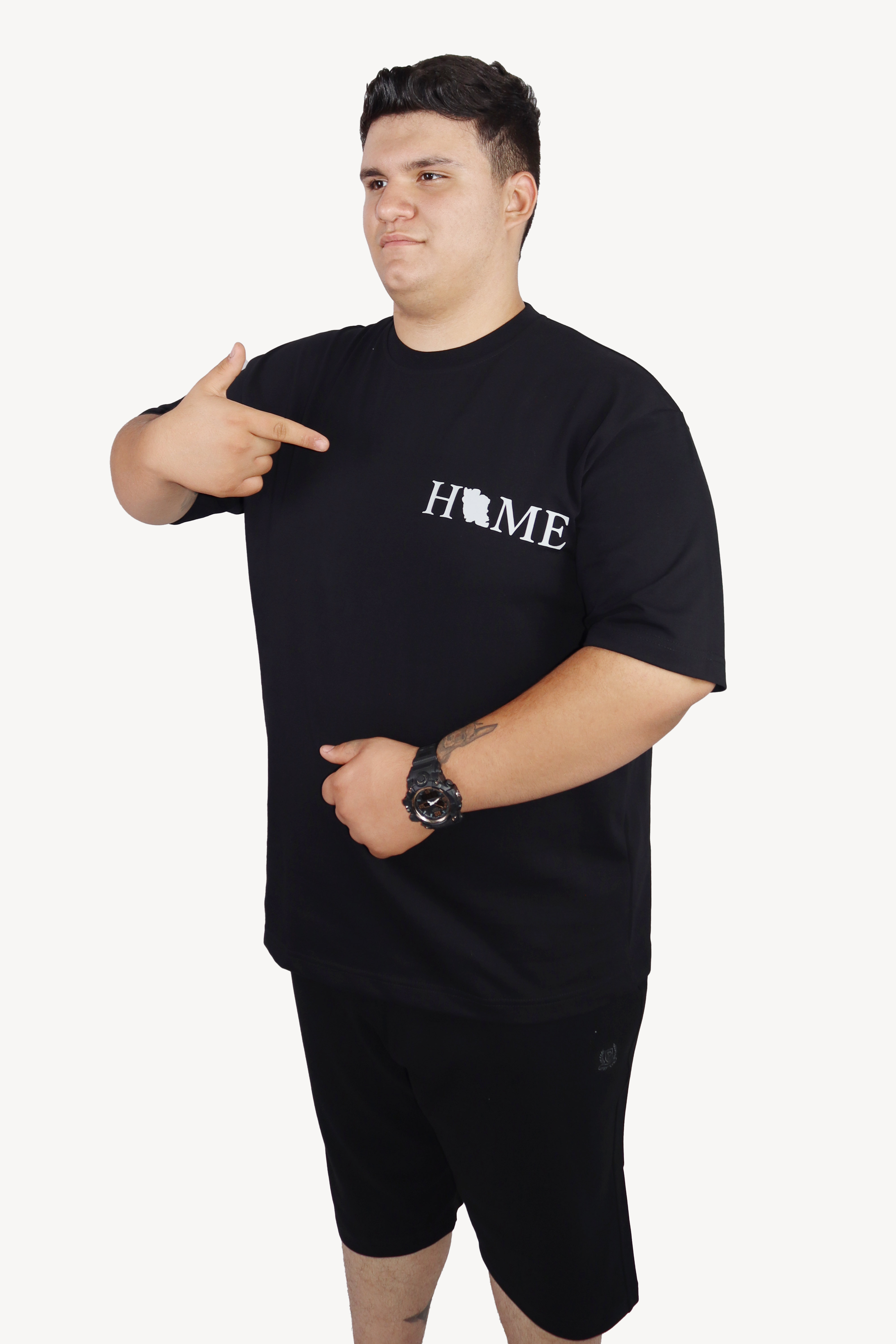 تیشرت سایز بزرگ طرح Home