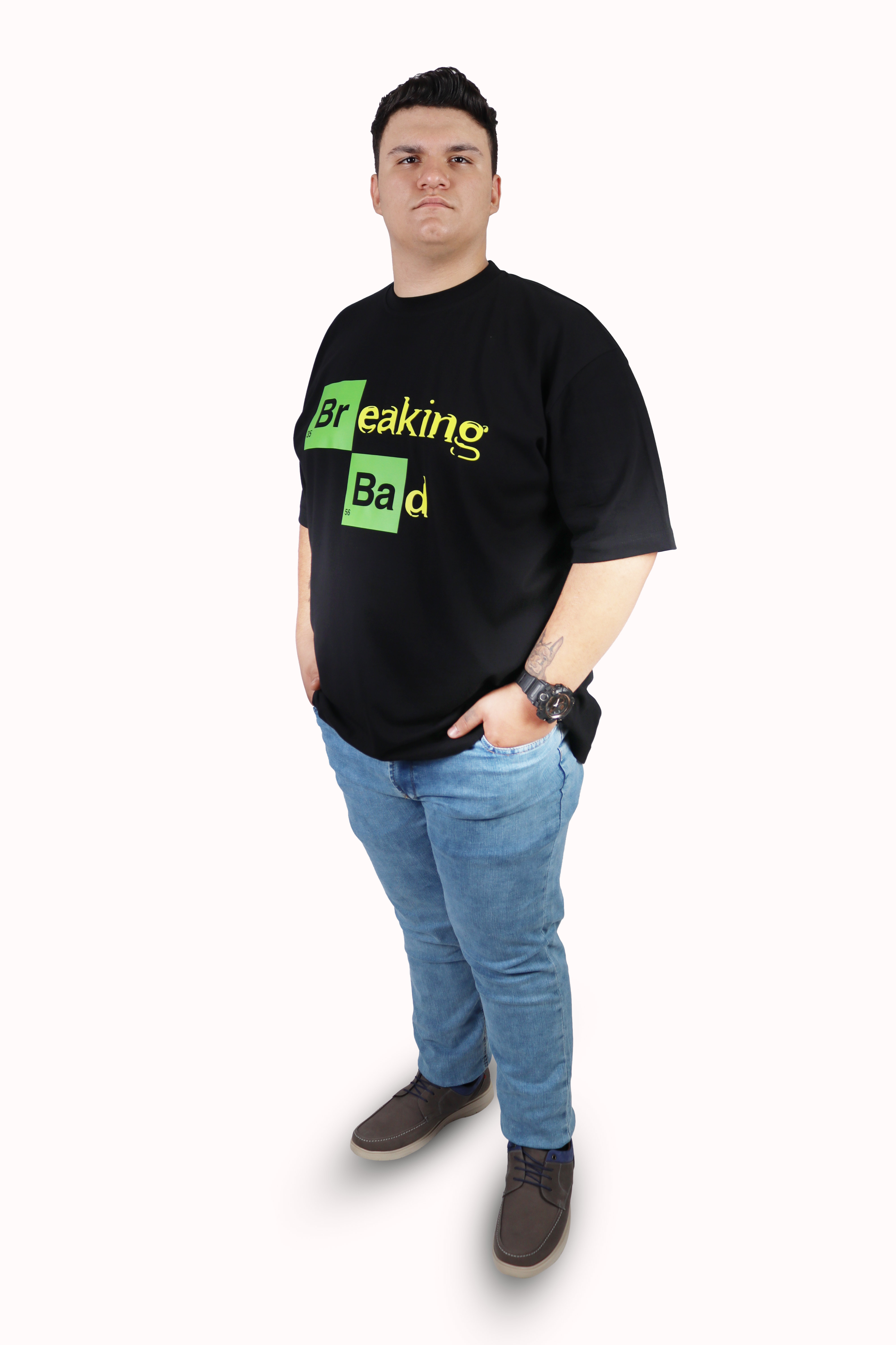 تیشرت سایز بزرگ طرح   Breaking Bad