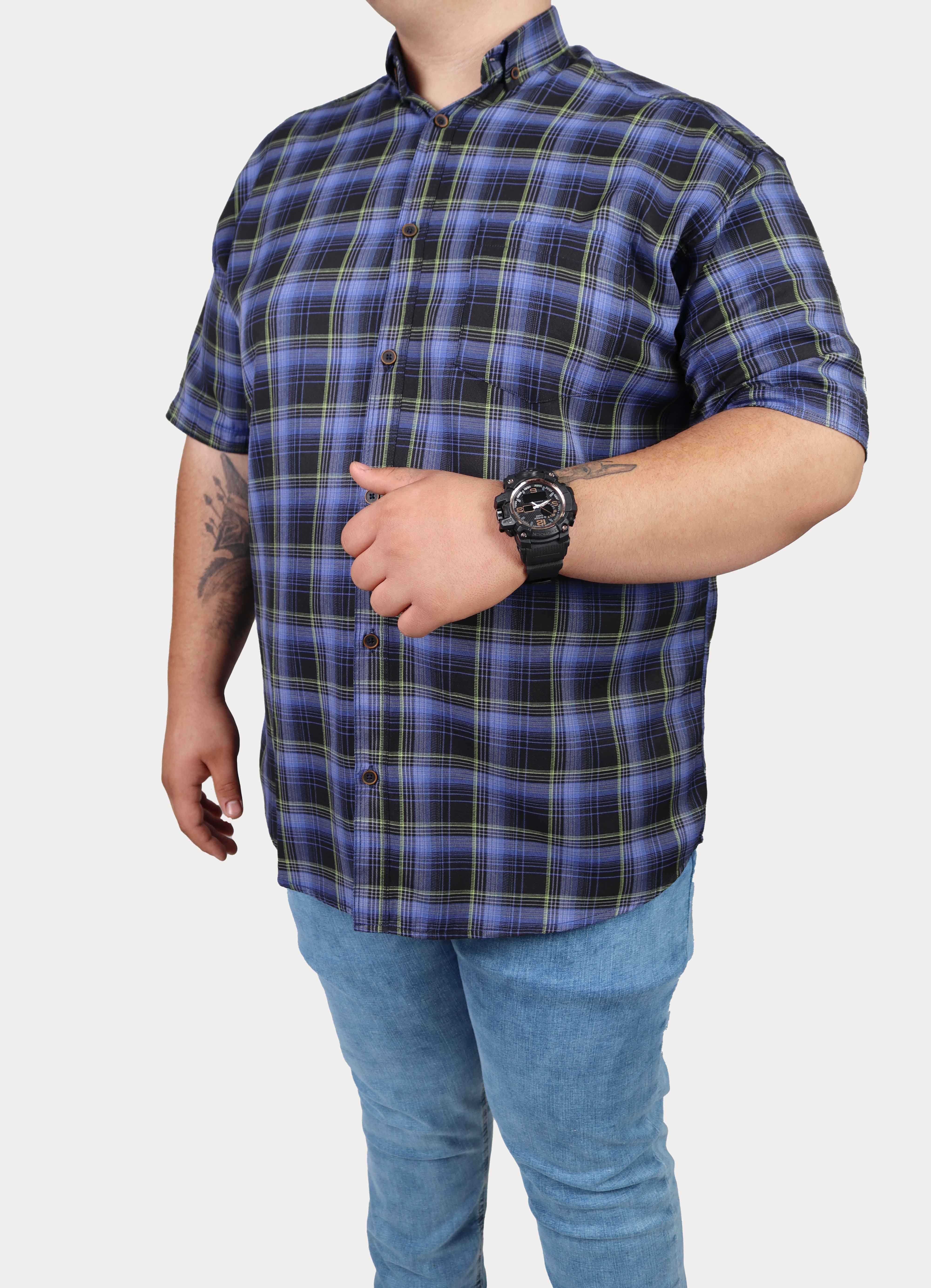 پیراهن چهارخانه